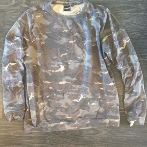 Mono B NEW Camo Sweatshirt Pullover